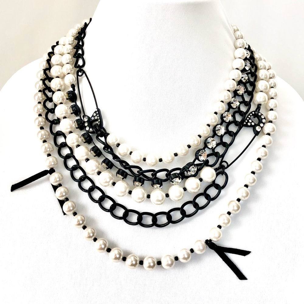 Betsey Johnson ‘School Girl’ Statement Necklace RARE/HTF
